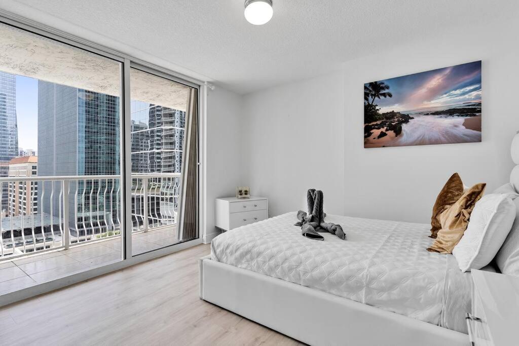 Modern 2/2 With Beautiful Ocean And Brickell Views Daire Miami Dış mekan fotoğraf