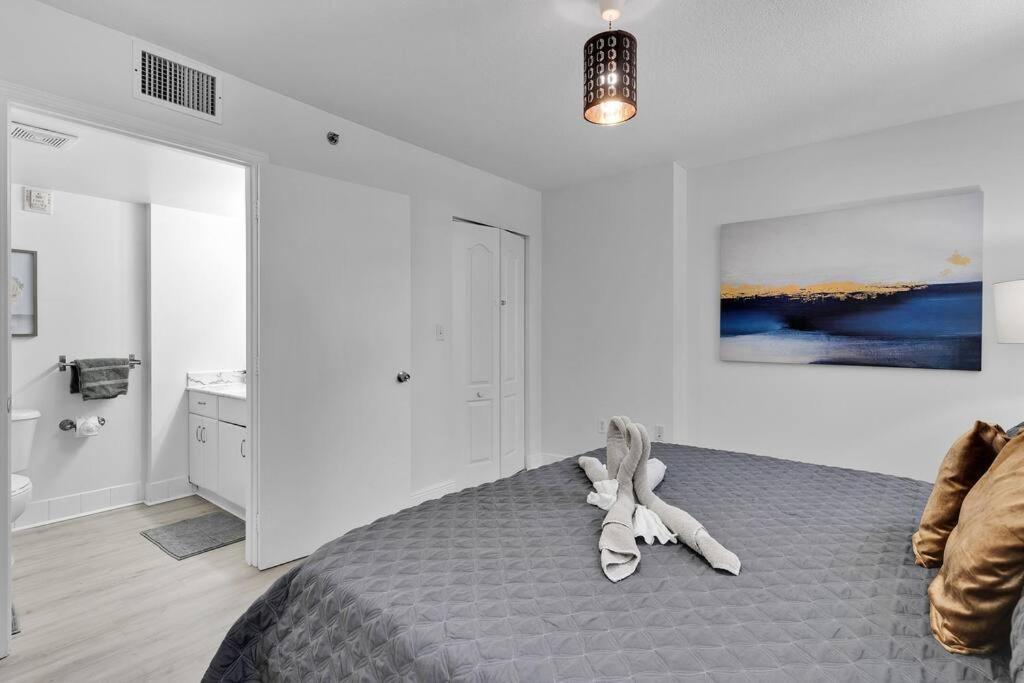 Modern 2/2 With Beautiful Ocean And Brickell Views Daire Miami Dış mekan fotoğraf