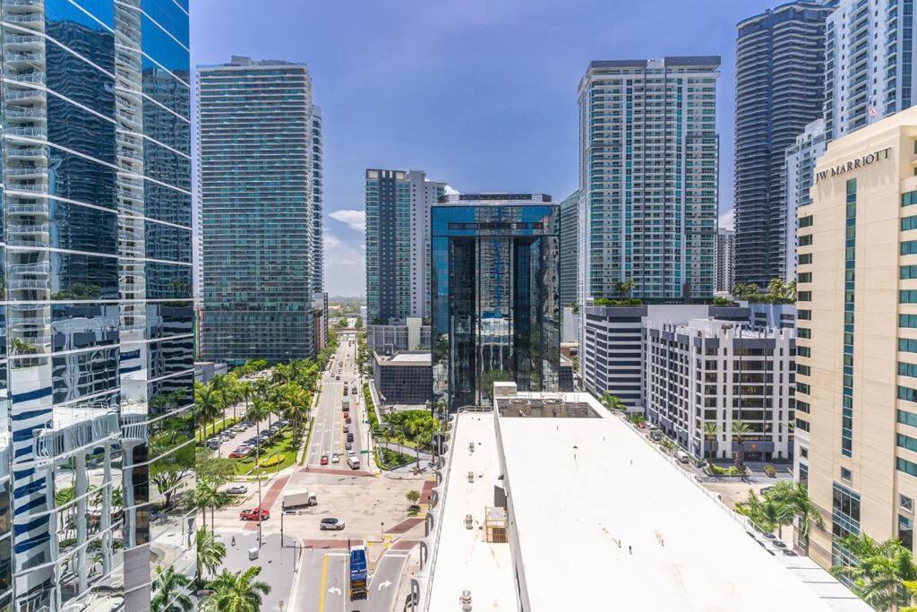 Modern 2/2 With Beautiful Ocean And Brickell Views Daire Miami Dış mekan fotoğraf