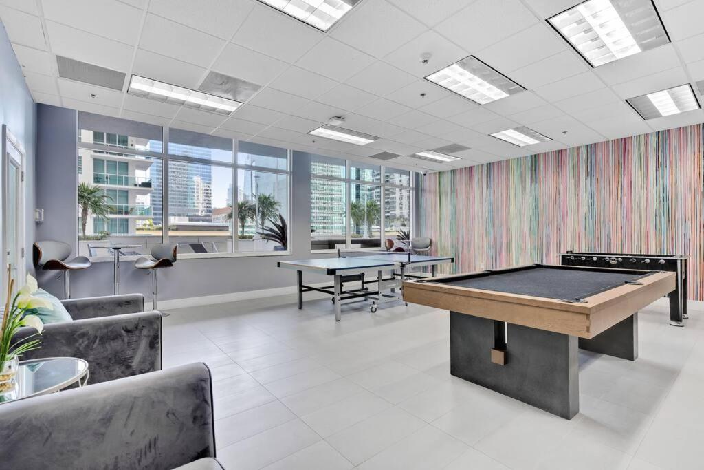Modern 2/2 With Beautiful Ocean And Brickell Views Daire Miami Dış mekan fotoğraf